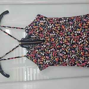 Junior Floral Dress No Boundaries Size XL 15-17